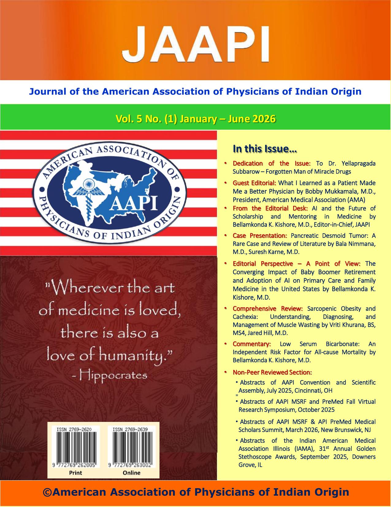 								View Vol. 5 No. 1 (2026): January – June 2026
							