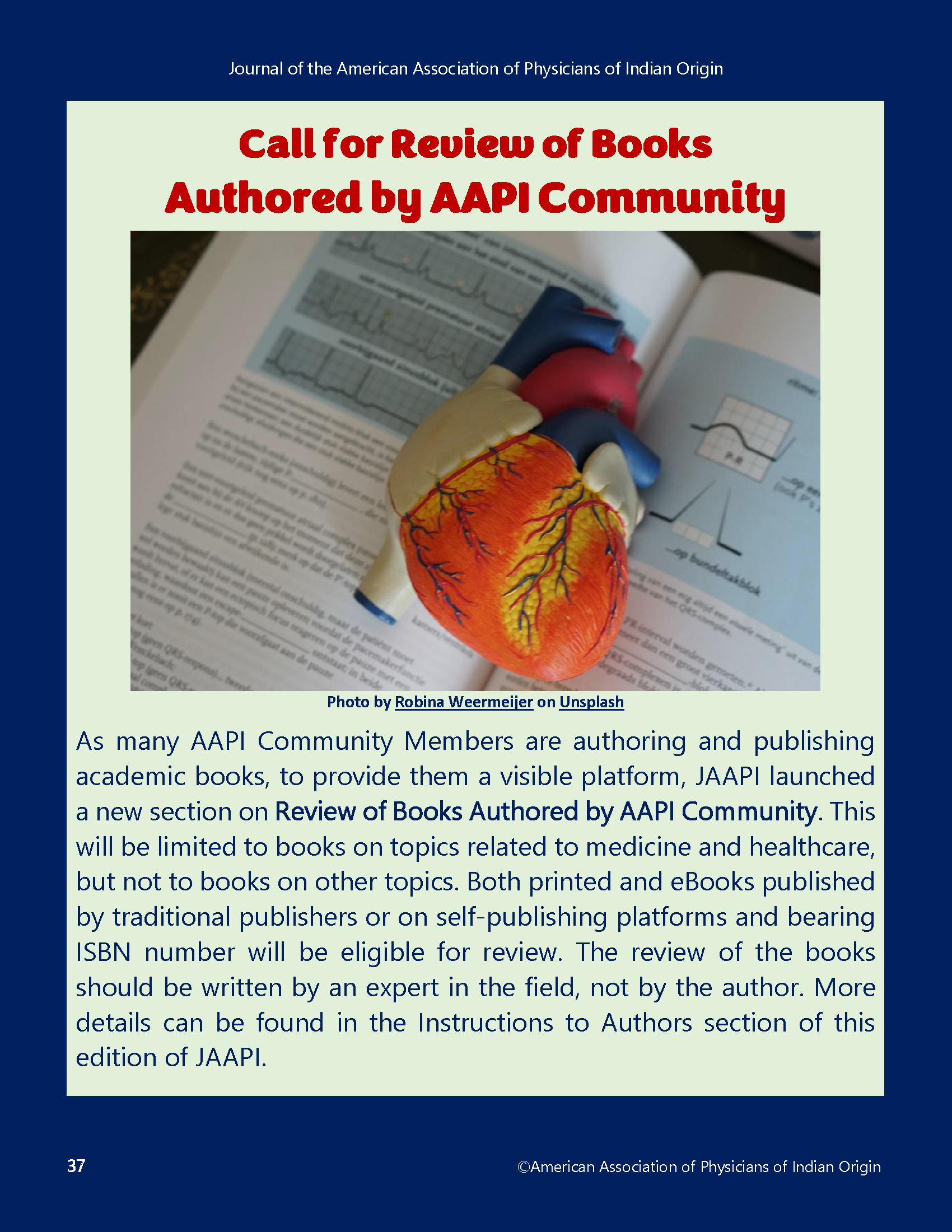 Call for Book Reviews